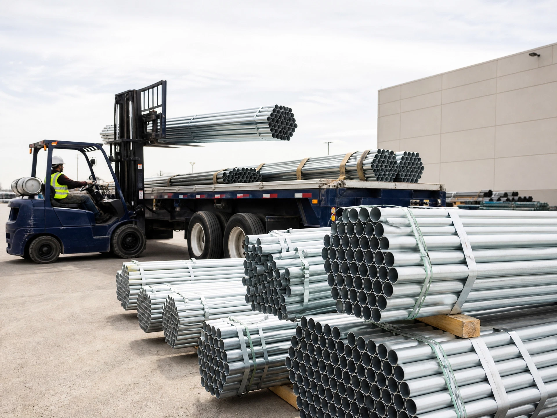 Conduit bundles prepared for nationwide transport